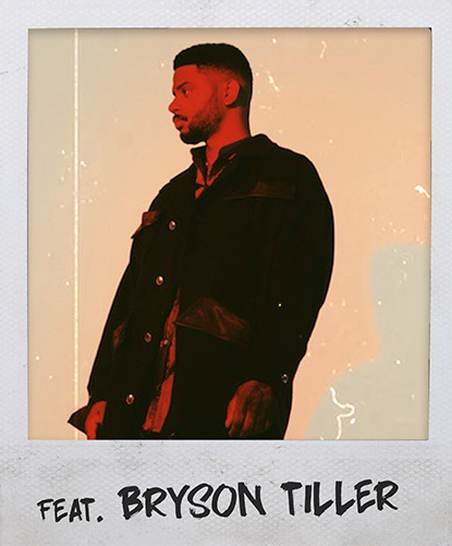 polaroid of Bryson Tiller